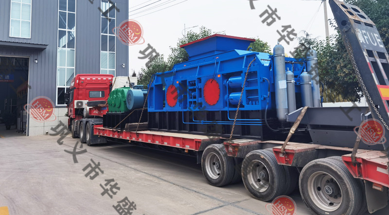 石頭制砂機發貨現場